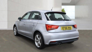 2016 Audi A1 1.4 Tfsi Sport Sportback S Tronic Euro 6 (s/s) 5dr in Silver — image 4
