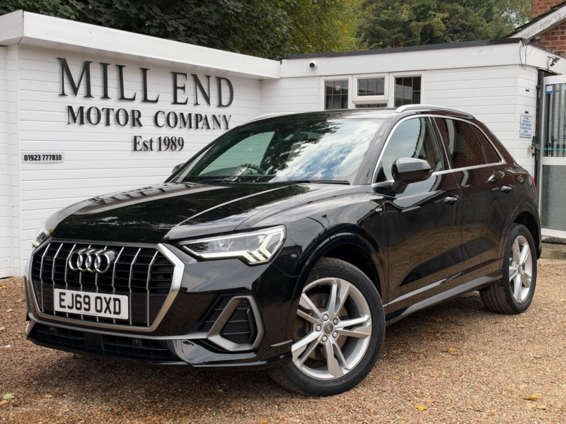 2019 Audi Q3 2.0 Tfsi 45 S Line S Tronic Quattro Euro 6 (s/s) 5dr in Black — image 1