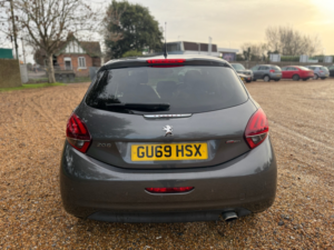 2019 Peugeot 208 1.5 Bluehdi Gt Line Hatchback 5dr Diesel Manual Euro 6 (s/s) (100 Ps) in Grey — image 4