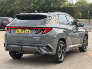 2024 Hyundai Tucson 1.6 T-Gdi N Line S Auto Euro 6 (s/s) 5dr in Grey — image 4