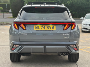 2024 Hyundai Tucson 1.6 T-Gdi N Line S Auto Euro 6 (s/s) 5dr in Grey — image 5