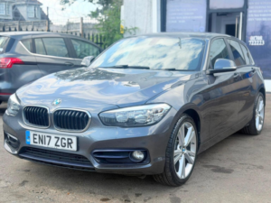 2017 BMW 1 Series 1.5 118i Sport Auto Euro 6 (s/s) 5dr in Grey — image 3