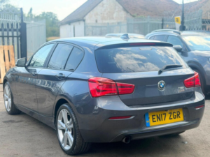 2017 BMW 1 Series 1.5 118i Sport Auto Euro 6 (s/s) 5dr in Grey — image 4