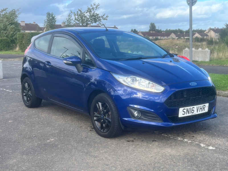 2016 Ford Fiesta 1.0t Ecoboost Zetec Hatchback 3dr Petrol Manual Euro 6 (s/s) (100 Ps) in Blue — image 1
