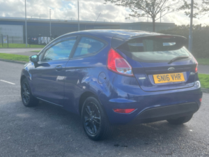 2016 Ford Fiesta 1.0t Ecoboost Zetec Hatchback 3dr Petrol Manual Euro 6 (s/s) (100 Ps) in Blue — image 2