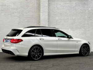 2017 Mercedes-Benz C Class 3.0 C43 V6 Amg (premium Plus) G-Tronic+ 4matic Euro 6 (s/s) 5dr in White — image 2