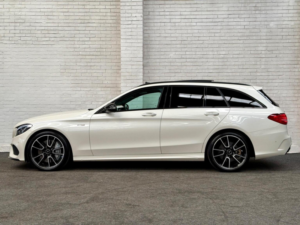 2017 Mercedes-Benz C Class 3.0 C43 V6 Amg (premium Plus) G-Tronic+ 4matic Euro 6 (s/s) 5dr in White — image 6