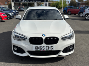 2015 BMW 1 Series 1.5 118i M Sport Hatchback 5dr Petrol Manual Euro 6 (s/s) (136 Ps) in White — image 2