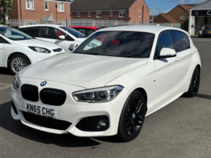 2015 BMW 1 Series 1.5 118i M Sport Hatchback 5dr Petrol Manual Euro 6 (s/s) (136 Ps) in White — image 4