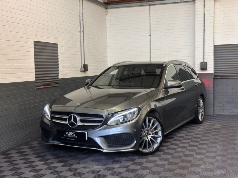 2017 Mercedes-Benz C Class 2.1 C220d Amg Line (premium) Estate 5dr Diesel G-Tronic+ Euro 6 (s/s) (170 Ps) in Grey — image 1