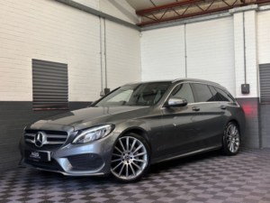 2017 Mercedes-Benz C Class 2.1 C220d Amg Line (premium) Estate 5dr Diesel G-Tronic+ Euro 6 (s/s) (170 Ps) in Grey — image 2