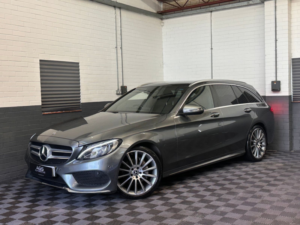 2017 Mercedes-Benz C Class 2.1 C220d Amg Line (premium) Estate 5dr Diesel G-Tronic+ Euro 6 (s/s) (170 Ps) in Grey — image 3