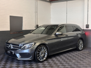 2017 Mercedes-Benz C Class 2.1 C220d Amg Line (premium) Estate 5dr Diesel G-Tronic+ Euro 6 (s/s) (170 Ps) in Grey — image 4