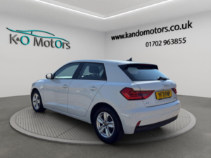 2021 Audi A1 1.0 Tfsi 25 Technik Sportback Euro 6 (s/s) 5dr in White — image 6