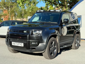 2023 Land Rover Defender 90 3.0 D250 Mhev Hse Auto 4WD Euro 6 (s/s) 3dr in Black — image 2