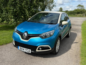2014 Renault Captur 1.5 Dci Energy Dynamique S Medianav Euro 5 (s/s) 5dr in Blue — image 3