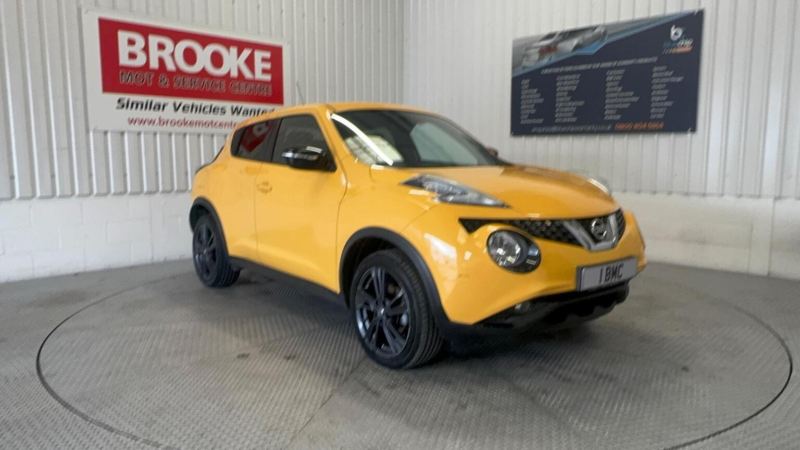 2016 Nissan Juke 1.2 Dig-T N-Connecta Euro 6 (s/s) 5dr in Yellow — image 1