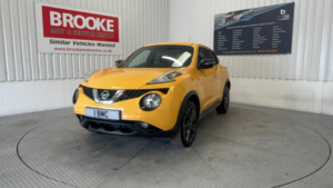2016 Nissan Juke 1.2 Dig-T N-Connecta Euro 6 (s/s) 5dr in Yellow — image 5