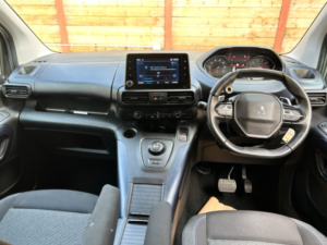 2021 Peugeot Rifter L2 Lwb 5 SEAT Petrol Auto Wheelchair Accessible Disabled Access Vehicle Wav in Grey — image 2