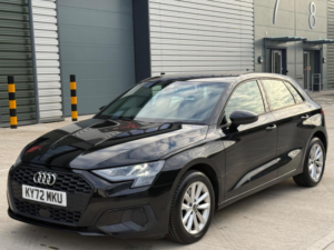 2022 Audi A3 1.0 Tfsi 30 Technik Sportback Euro 6 (s/s) 5dr in Black — image 5