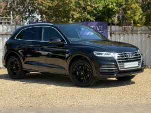 2018 Audi Q5 2.0 Tdi S Line SUV 5dr Diesel S Tronic Quattro Euro 6 (s/s) (190 Ps) in Black — image 3
