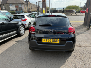 2017 Citroen C3 1.2 Puretech Flair Hatchback 5dr Petrol Manual Euro 6 (82 Ps) in Black — image 4