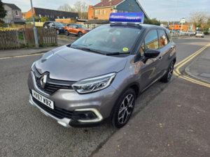 2017 Renault Captur 1.5 Dci Energy Dynamique S Nav Euro 6 (s/s) 5dr in Grey — image 3
