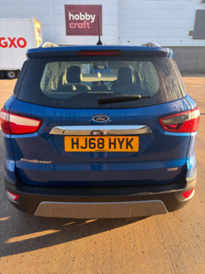 2018 Ford Ecosport 1.5 Ecoblue Titanium SUV 5dr Diesel Manual AWD Euro 6 (s/s) (125 Ps) in Blue — image 4