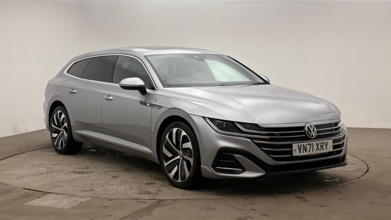2021 Volkswagen Arteon 1.4 Tsi 13kwh R-Line Shooting Brake 5dr Petrol Plug-In Hybrid DSG Euro 6 (s/s) (218 Ps) in Silver — image 1