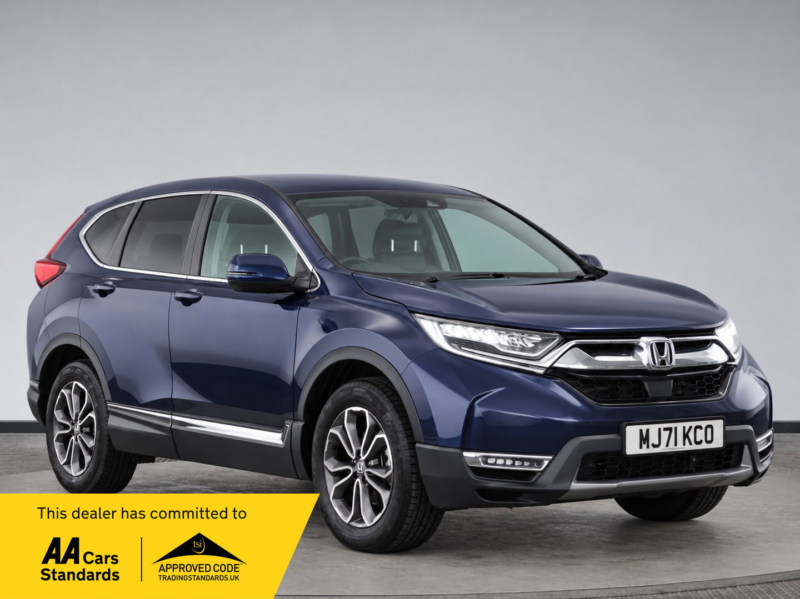 2021 Honda Cr-V 2.0 H I-Mmd Se SUV 5dr Petrol Hybrid Ecvt Euro 6 (s/s) (184 Ps) in Blue — image 1