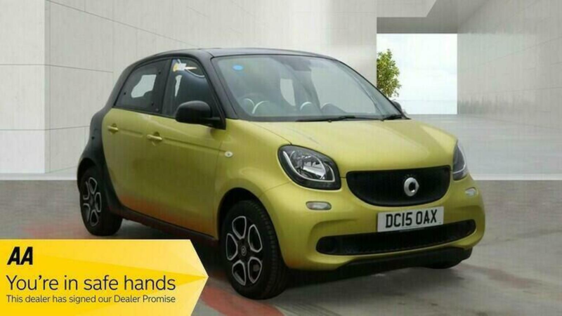 2015 Smart Forfour 1.0 Prime (premium) Euro 6 (s/s) 5dr in Yellow — image 1