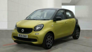 2015 Smart Forfour 1.0 Prime (premium) Euro 6 (s/s) 5dr in Yellow — image 3