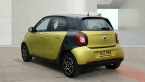 2015 Smart Forfour 1.0 Prime (premium) Euro 6 (s/s) 5dr in Yellow — image 4