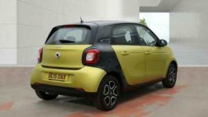 2015 Smart Forfour 1.0 Prime (premium) Euro 6 (s/s) 5dr in Yellow — image 5