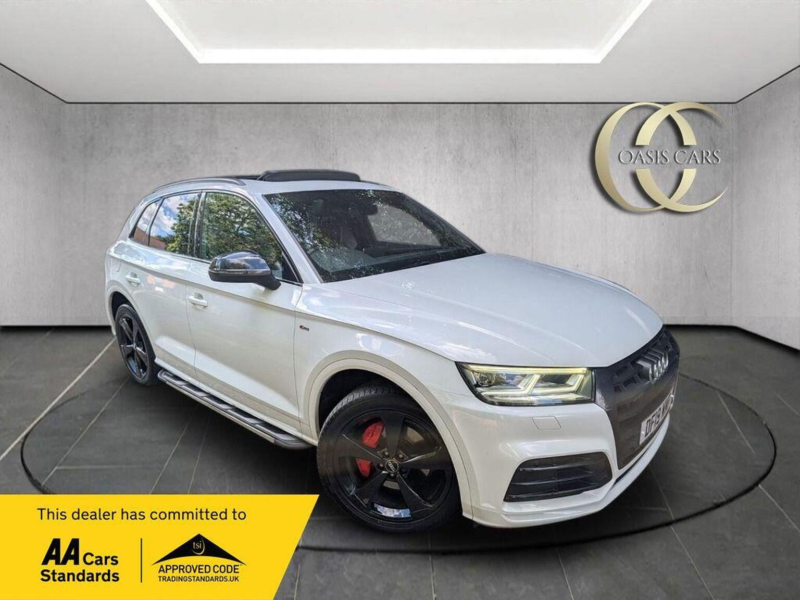 2019 Audi Q5 2.0 Tdi 40 Black Edition S Tronic Quattro Euro 6 (s/s) 5dr in White — image 1