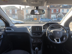 2017 Peugeot 208 1.2 Puretech Allure Hatchback 5dr Petrol Manual Euro 6 (s/s) (82 Ps) in Black — image 2