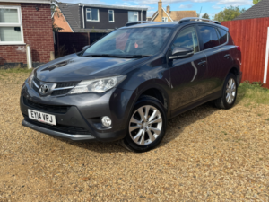 2014 Toyota Rav4 2.2 D-4d Invincible SUV 5dr Diesel Manual 4WD Euro 5 (150 Ps) in Grey — image 2