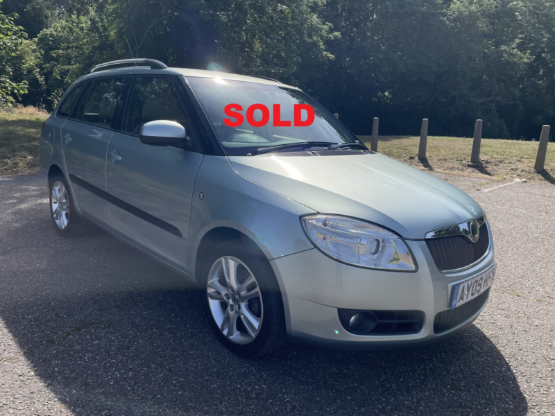 2009 Skoda Fabia 1.4 Tdi Pure Drive 3 Estate in Green — image 1