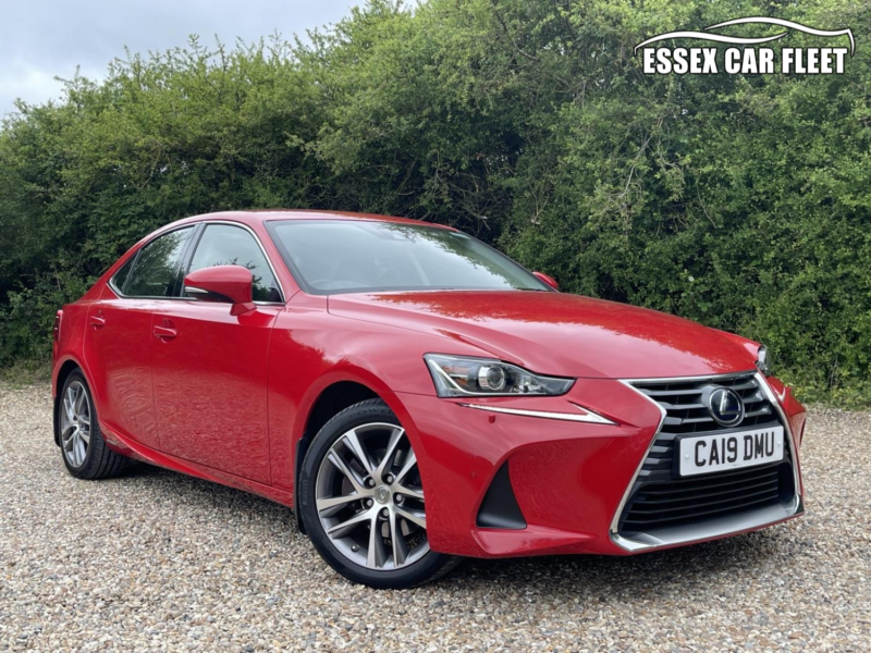 2019 Lexus Is 2.5 300h in Red — image 1