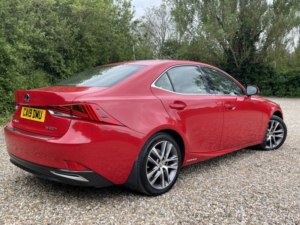 2019 Lexus Is 2.5 300h in Red — image 4