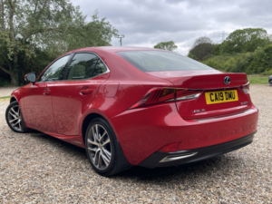 2019 Lexus Is 2.5 300h in Red — image 5