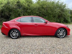 2019 Lexus Is 2.5 300h in Red — image 6