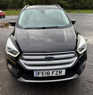 2018 Ford Kuga 2.0 Tdci Titanium SUV 5dr Diesel Manual AWD Euro 6 (s/s) (180 Ps) in Black — image 2