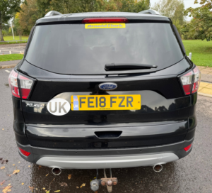 2018 Ford Kuga 2.0 Tdci Titanium SUV 5dr Diesel Manual AWD Euro 6 (s/s) (180 Ps) in Black — image 5