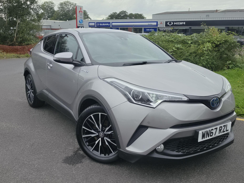 2017 Toyota C-Hr 1.8 Vvt-H Excel CVT Euro 6 (s/s) 5dr in Silver — image 1