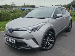 2017 Toyota C-Hr 1.8 Vvt-H Excel CVT Euro 6 (s/s) 5dr in Silver — image 3