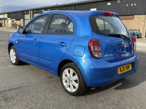 2011 Nissan Micra 1.2 12v Acenta in Blue — image 4
