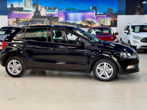 2017 Volkswagen Polo 1.2 Tsi Match Edition Euro 6 (s/s) 5dr in Black — image 2