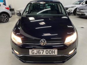 2017 Volkswagen Polo 1.2 Tsi Match Edition Euro 6 (s/s) 5dr in Black — image 6