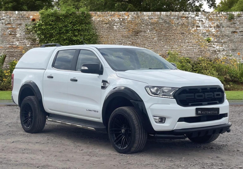 2023 Ford Ranger 2.0 Ecoblue Limited 4WD Euro 6 (s/s) 4dr in White — image 1